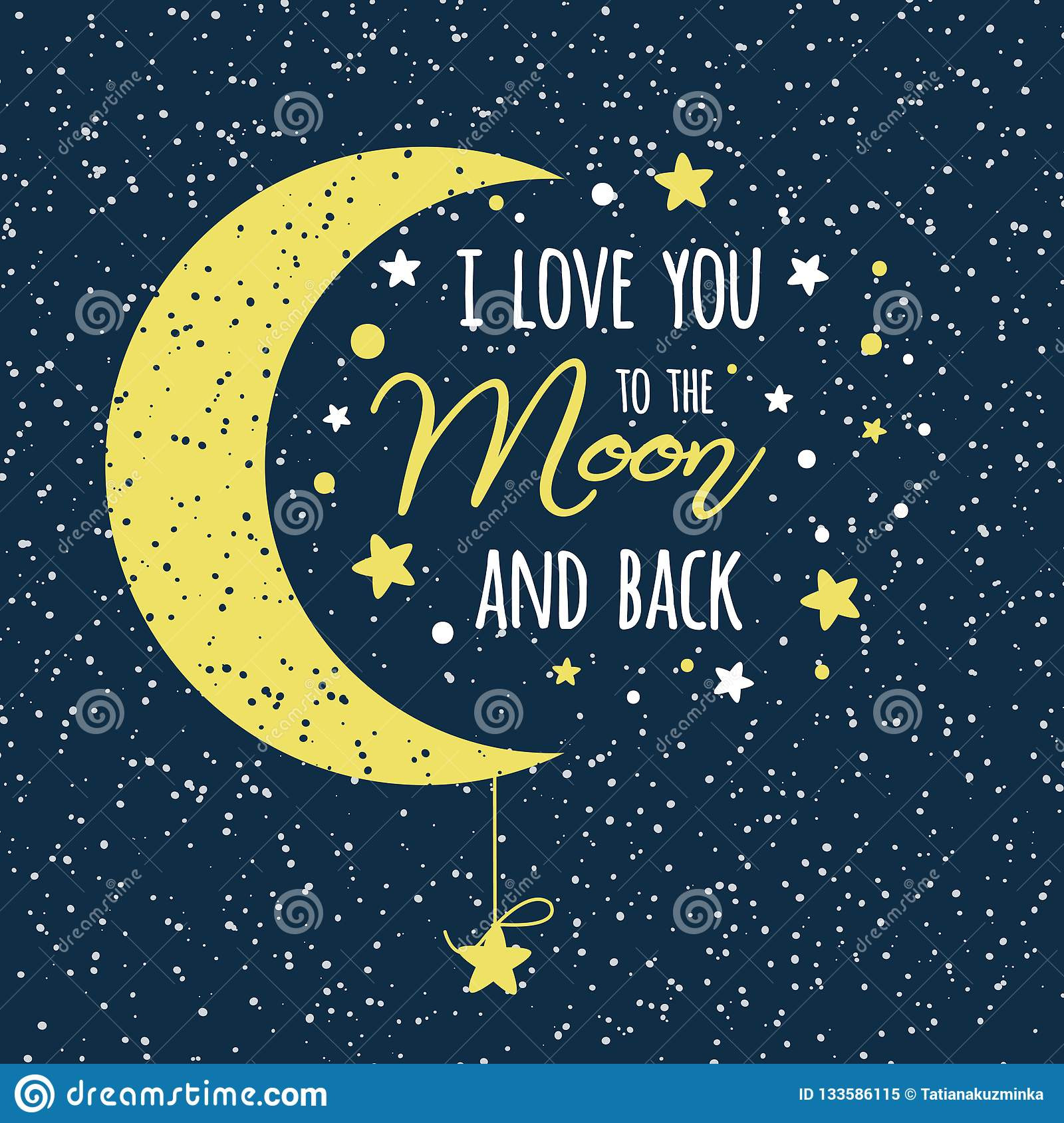 Moon Love Quotes
 I Love You To The Moon And Back St Valentines Day