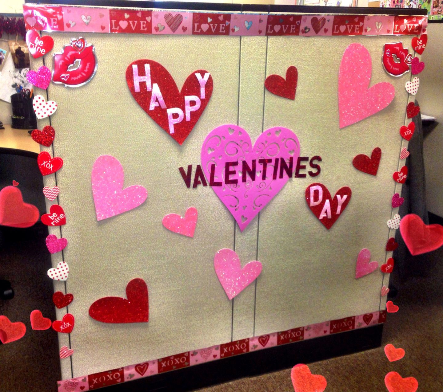 Office Valentines Day Ideas
 Cubicle Decor Valentines Day
