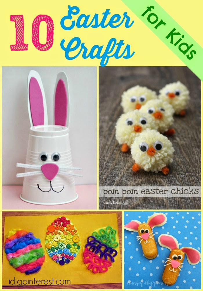Pinterest Easter Crafts
 I Dig Pinterest 10 Easy Easter Crafts for Kids