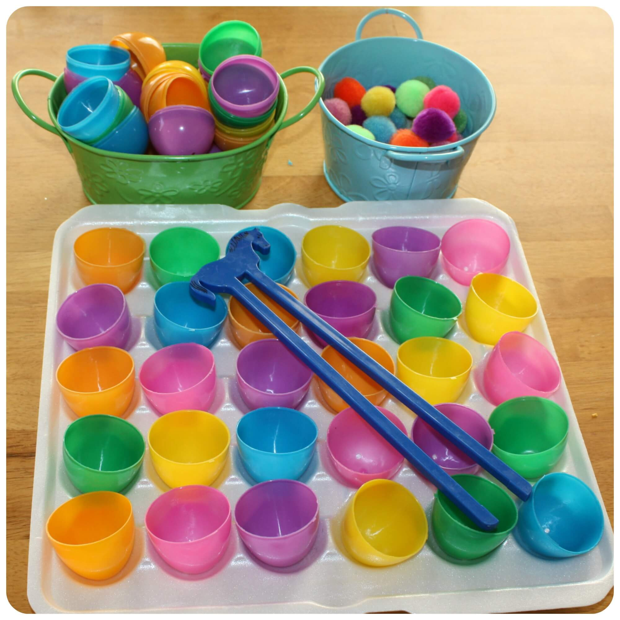 Preschool Easter Activities
 Easter Fine Motor Activity Color Matching Activity