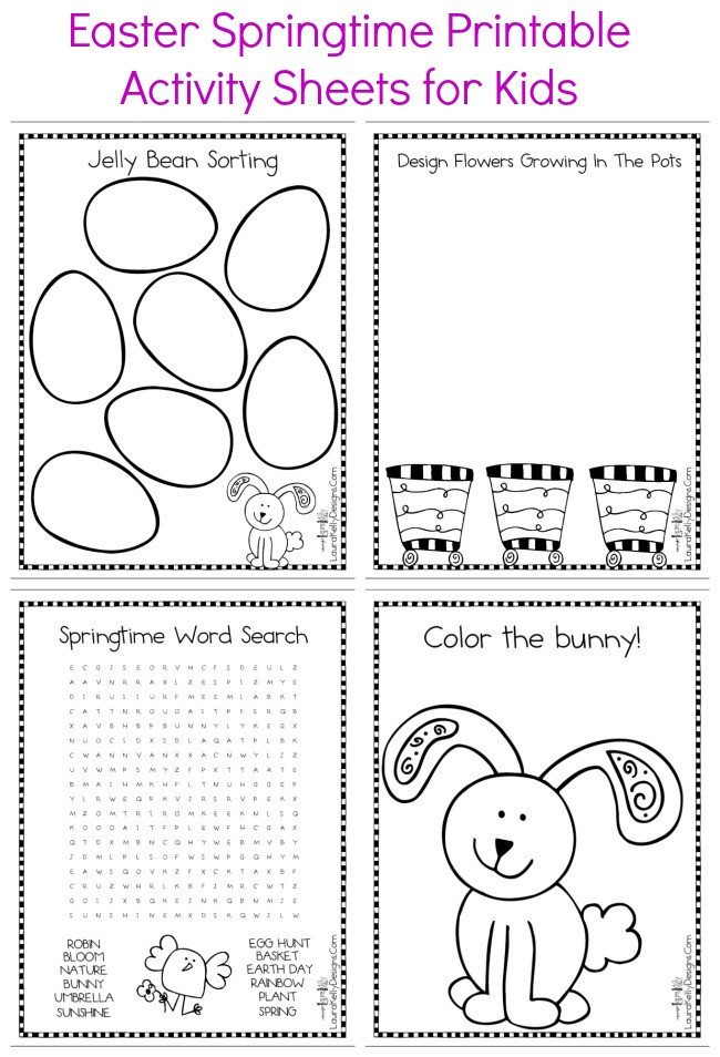 Printable Easter Activities
 Three Fun FREE Easter Printables For Kids Laura Kelly s