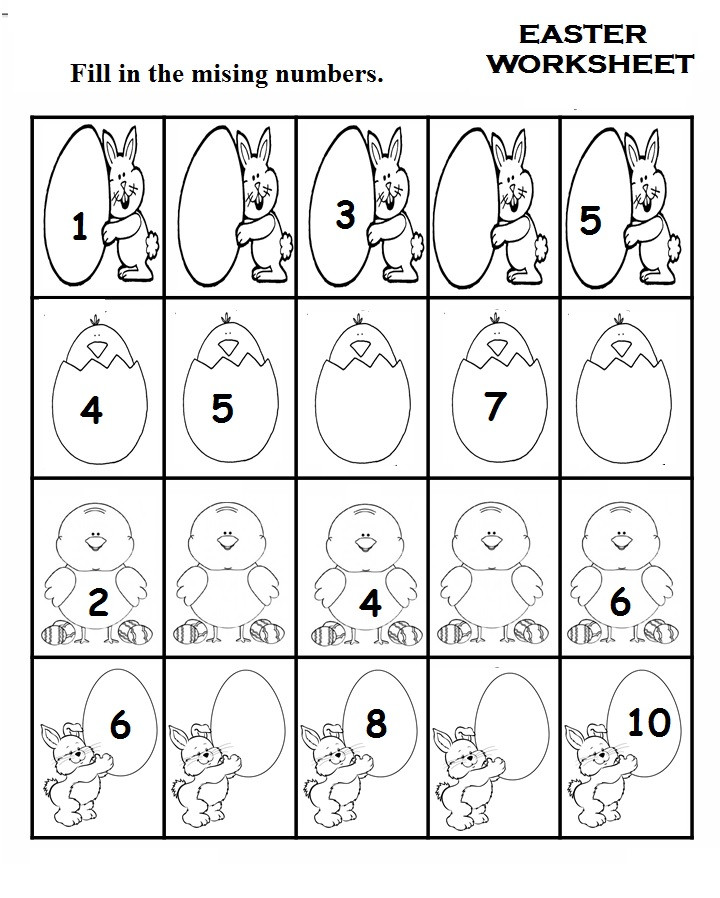 Printable Easter Activities
 Crafts Actvities and Worksheets for Preschool Toddler and