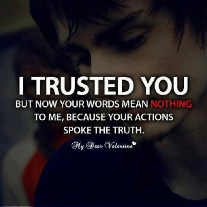 Quote About Trust And Love
 Gallery Quotes About Broken Trust And Love