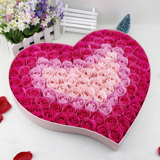 Romantic Gift Ideas For Girlfriend
 Soap flower Christmas t ideas to send girls girlfriends