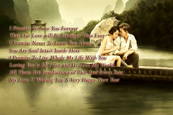 Romantic New Years Quotes
 Best New Year 2014 Romantic Quotes and Greetings