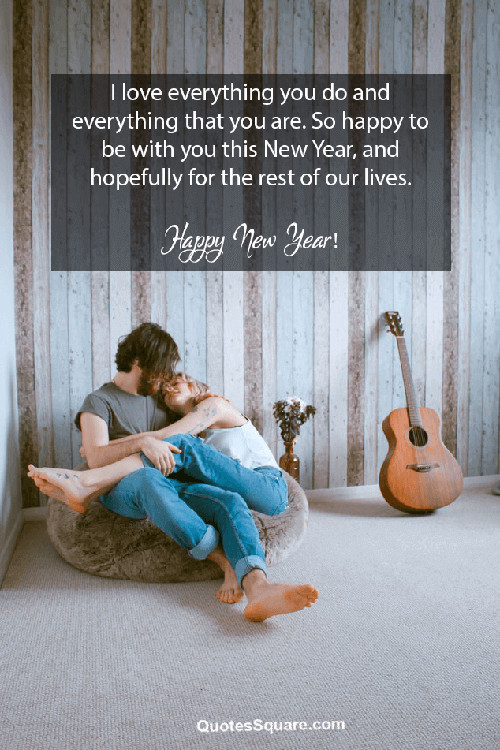 Romantic New Years Quotes
 80 Happy New Year 2021 Love Quotes for Her & Him to Wish