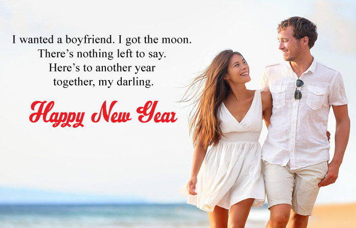 Romantic New Years Quotes
 Cute Happy New Year Wishes for Lover Romantic 2021 Love