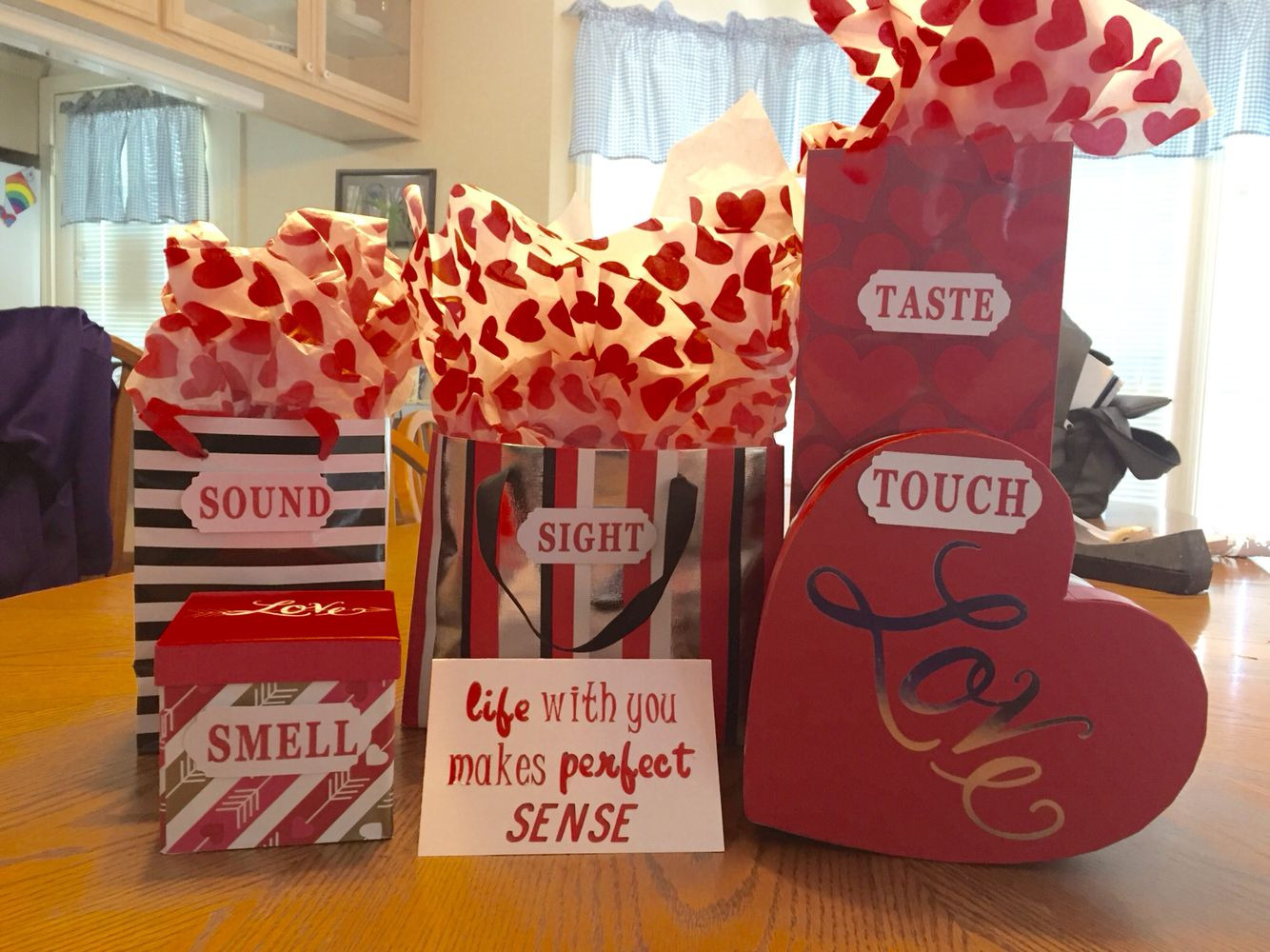 Romantic Valentine Gift Ideas
 Valentine Card Design 5 Senses Valentine Ideas For Husband