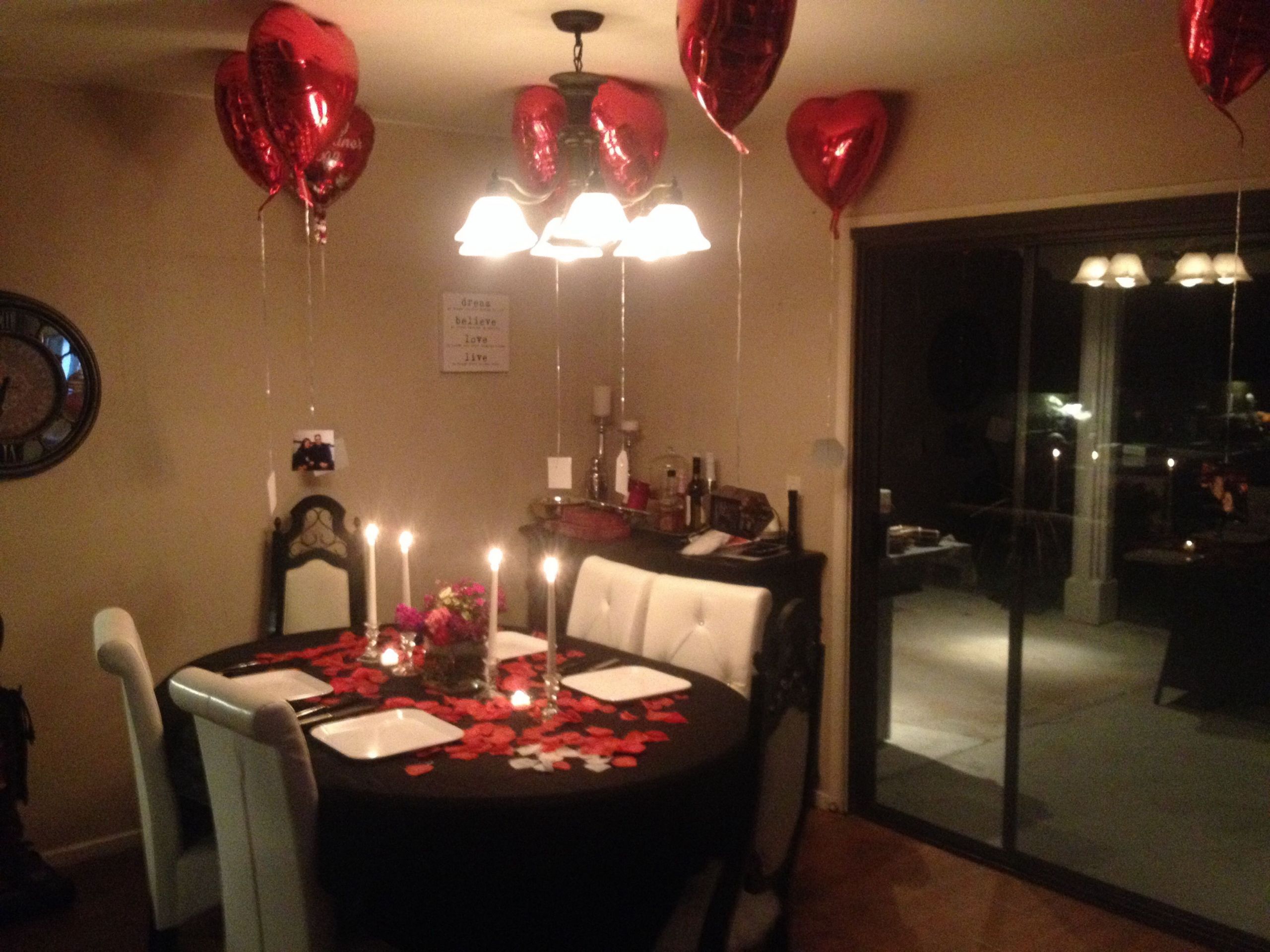Romantic Valentines Day Ideas For Him
 Valentines day surprise for him Hanging pictures of us