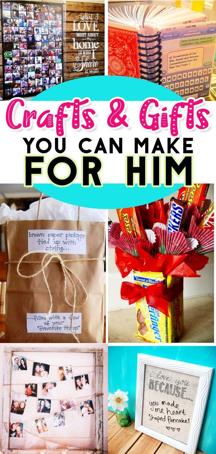 Simple Gift Ideas For Boyfriend
 Boyfriend Craft Gifts DIY Ideas For Him To Make A