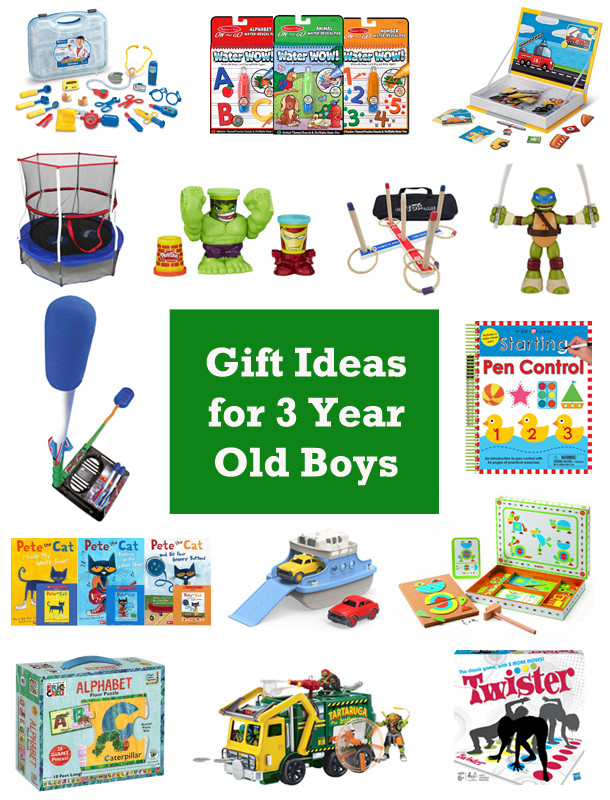 Small Gift Ideas For Boys
 15 Gift Ideas for 3 Year Old Boys