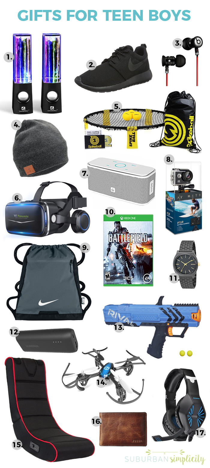 Small Gift Ideas For Boys
 17 Awesome Gift Ideas for Teen Boys