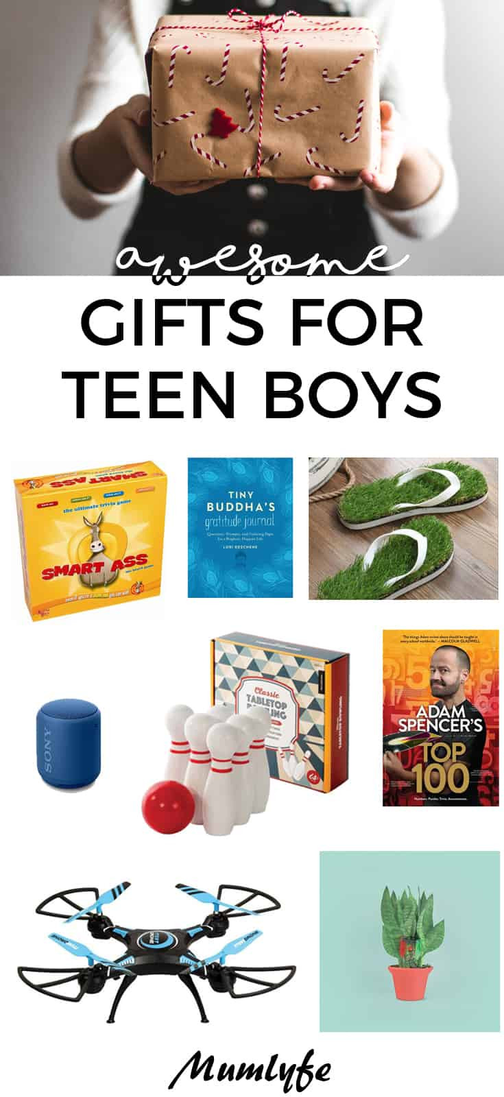 Small Gift Ideas For Boys
 Awesome t ideas for teen boys they will love anything