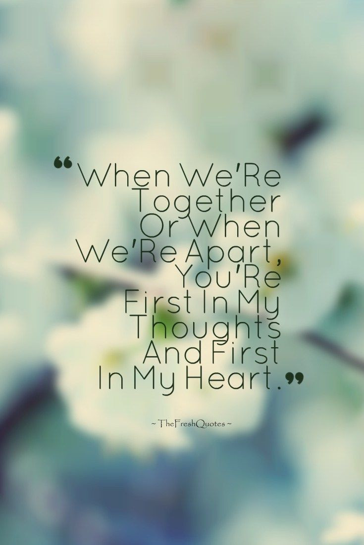 Thinking Of You Love Quotes
 35 Romantic Thinking of You Quotes and Messages