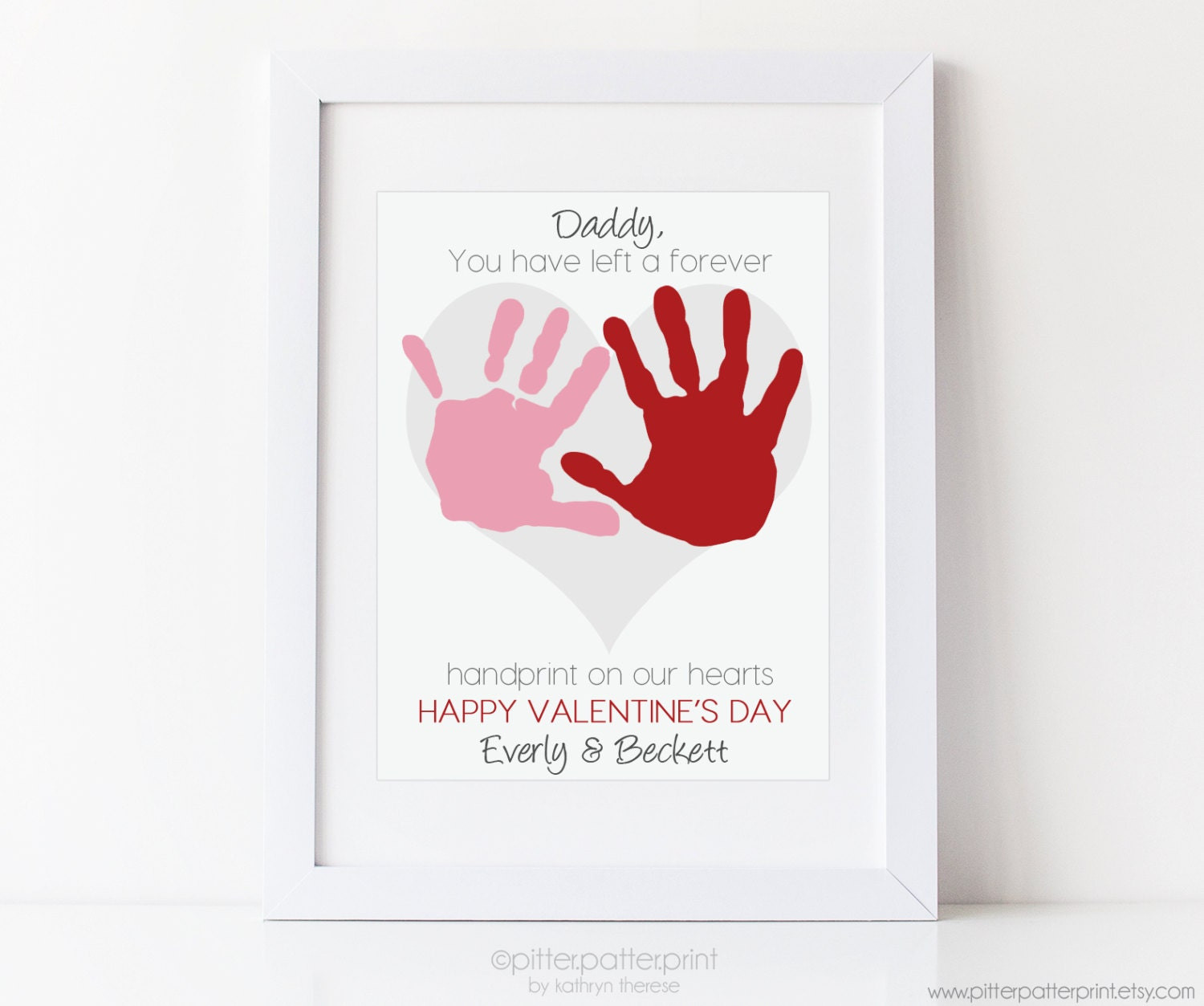 Valentine Gift Ideas For Dad
 Dad Valentine s Day Gift for Daddy from Kids by