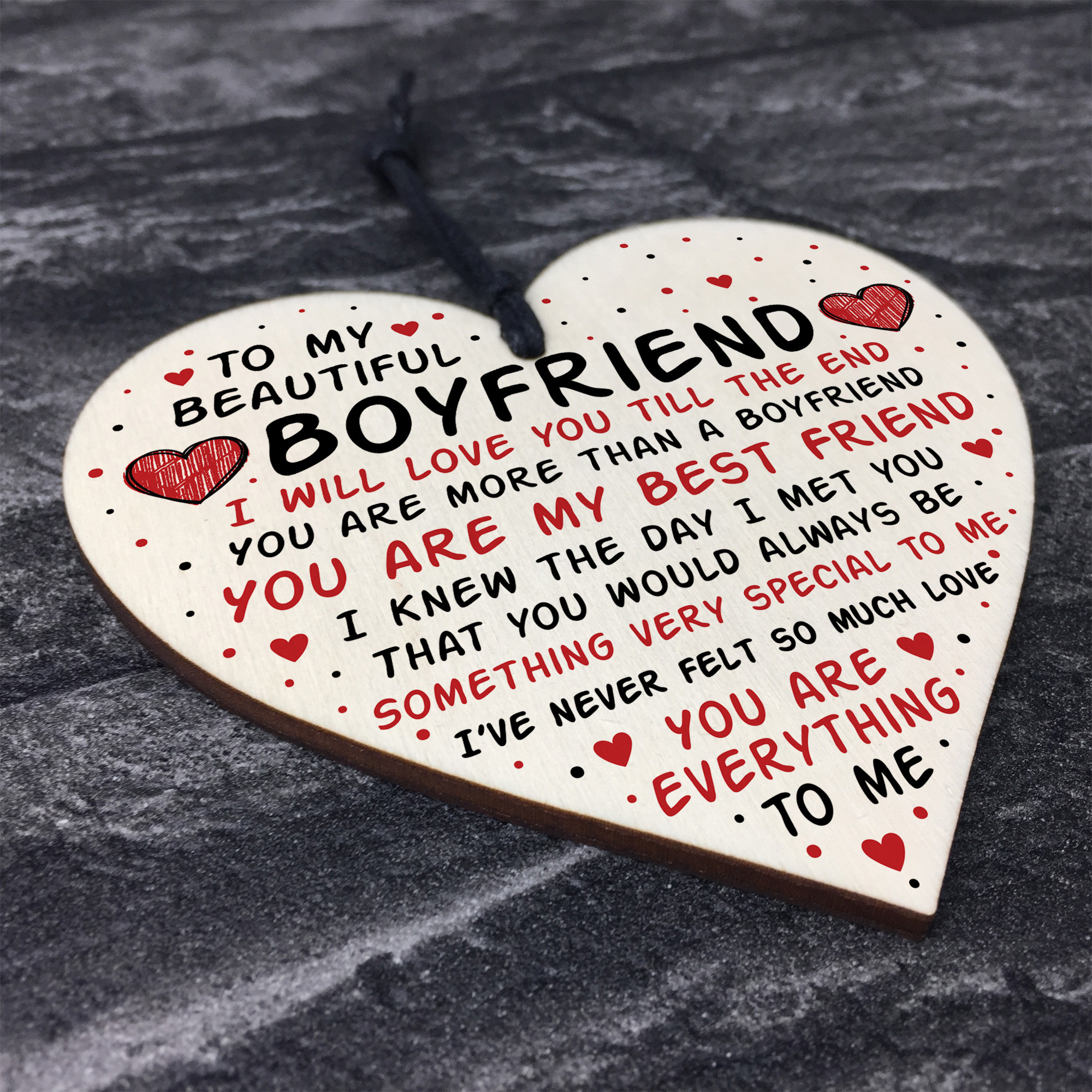 Valentine Gift Ideas For New Boyfriend
 Boyfriend Gifts Boyfriend Birthday Card Gift Boyfriend