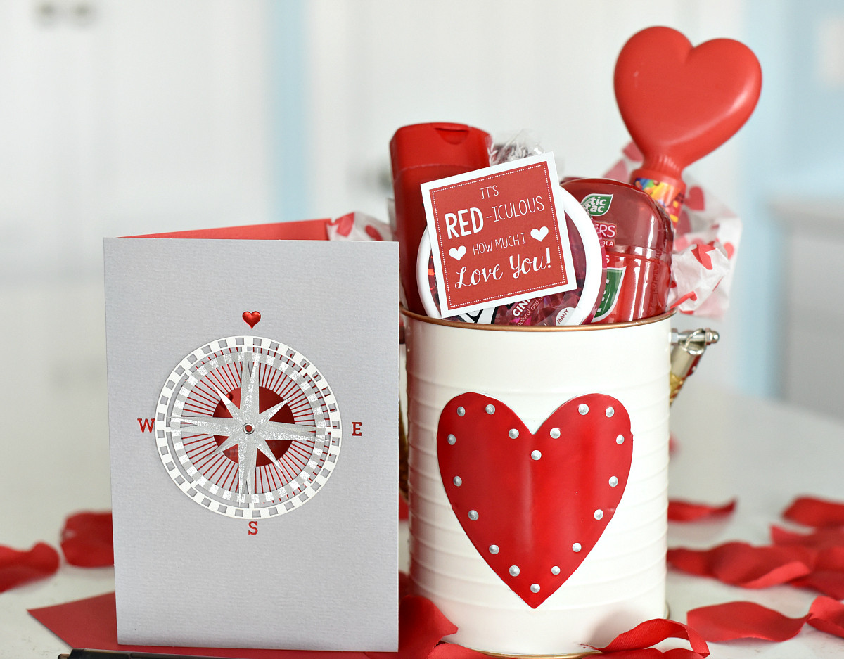 Valentine Him Gift Ideas
 Cute Valentine s Day Gift Idea RED iculous Basket