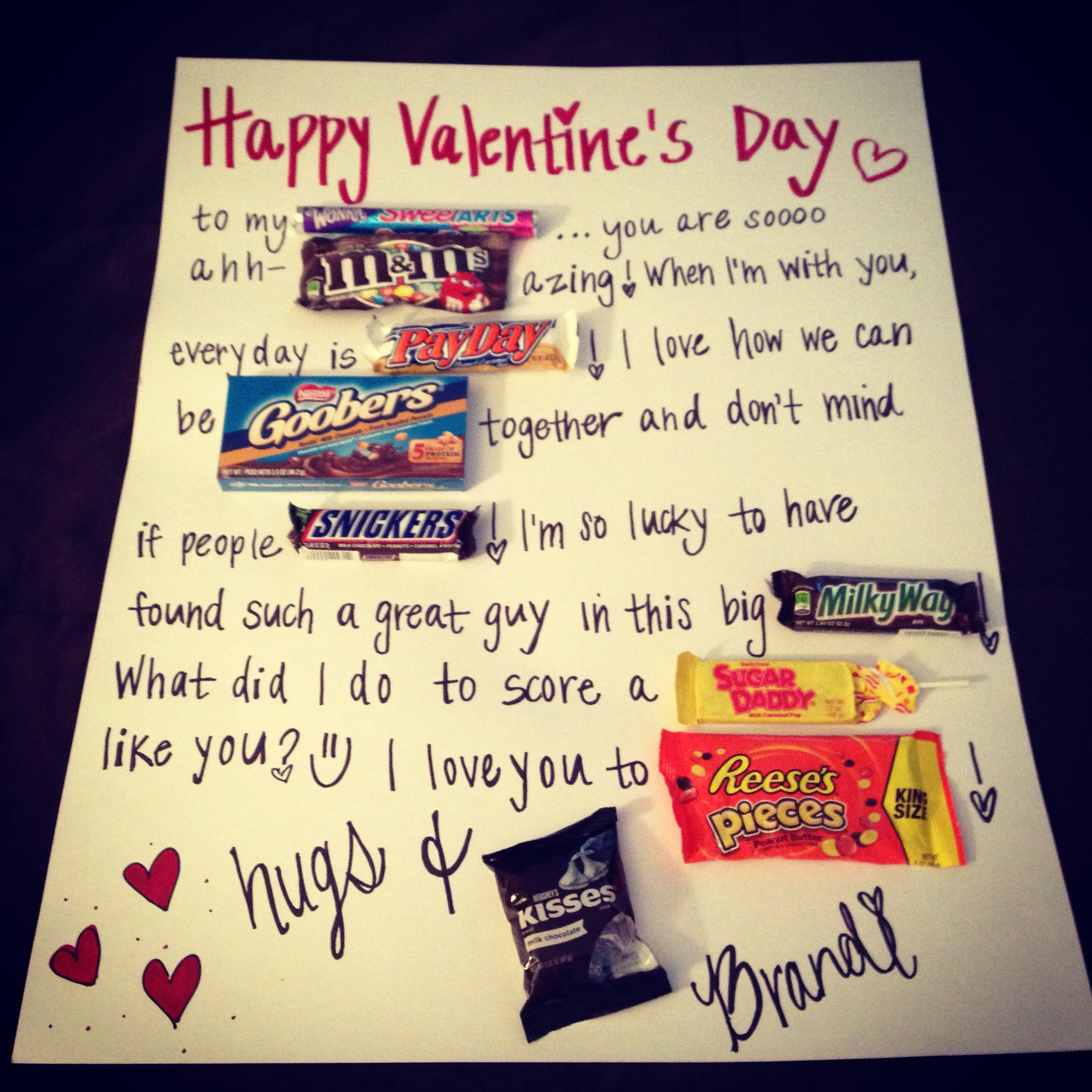 Valentine Him Gift Ideas
 Easy diy valentines t for him