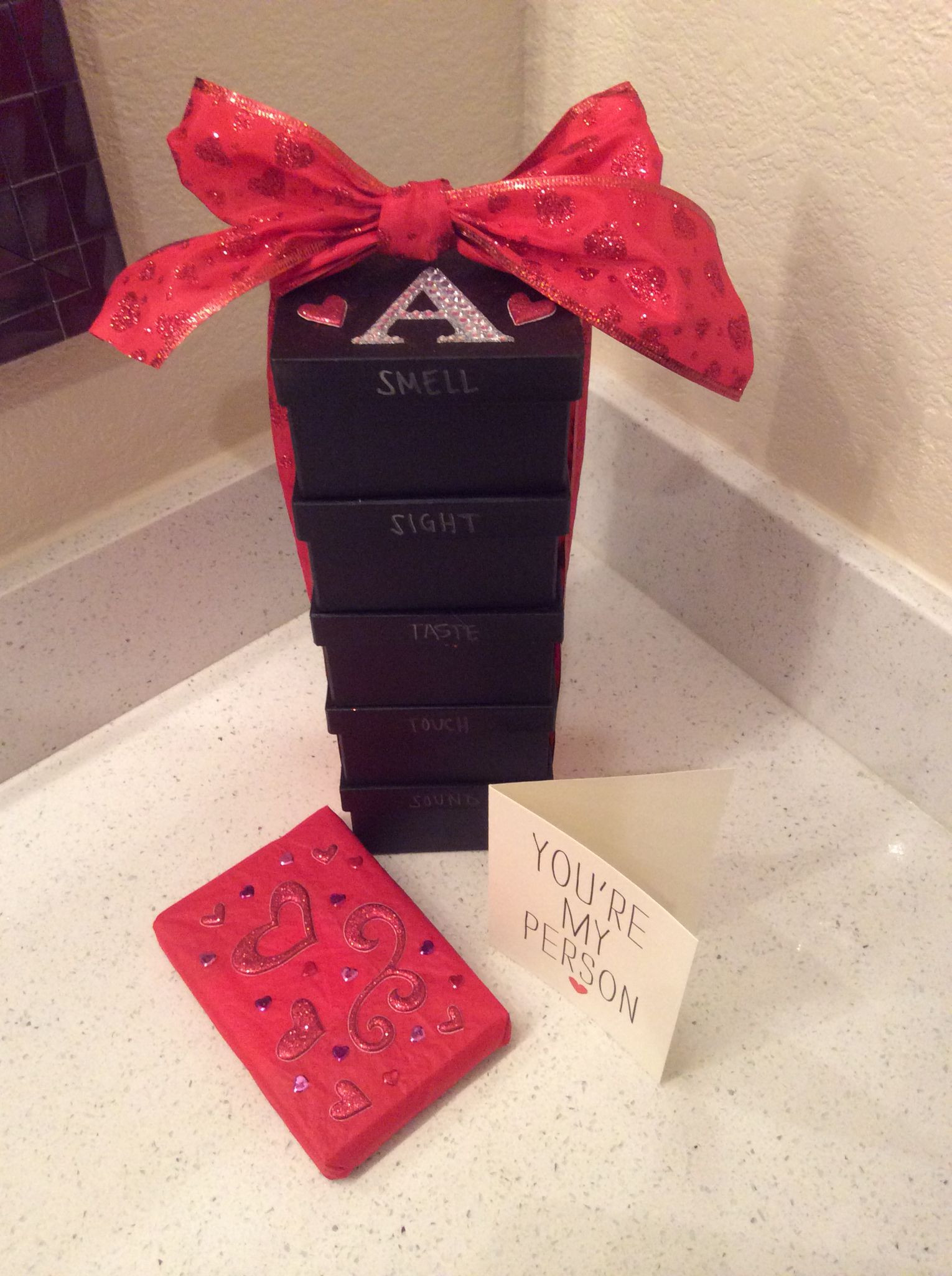Valentine Him Gift Ideas
 My creative valentines t for him a box for each of the