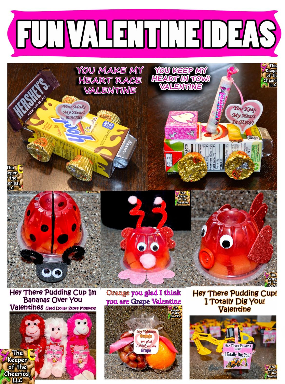 Valentine'S Day Treats &amp; Diy Gift Ideas
 VALENTINE IDEAS The Keeper of the Cheerios