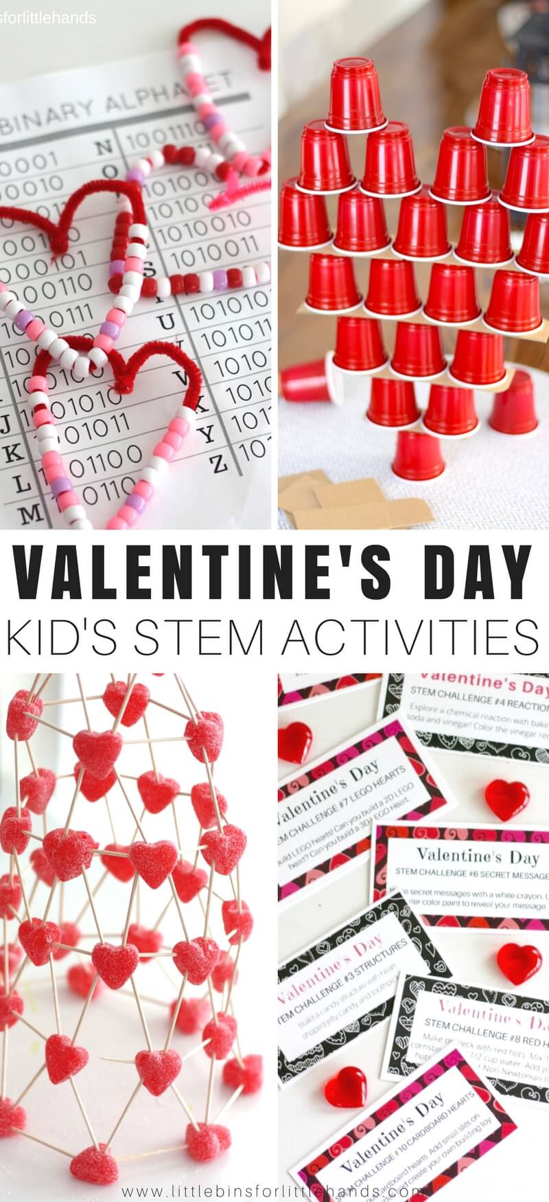Valentines Day Activities
 Valentines Day STEM Activities and Challenges for Kids