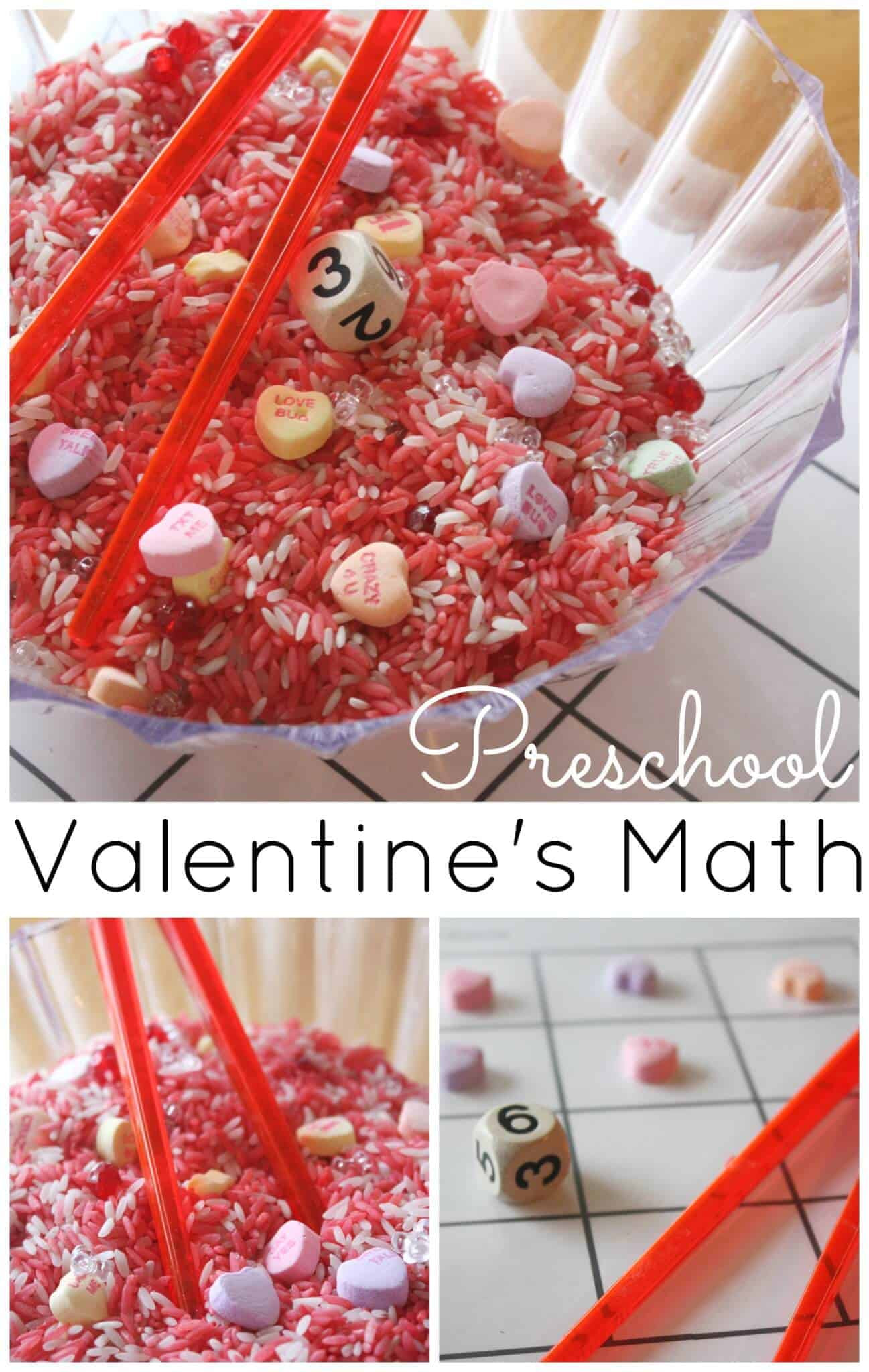 Valentines Day Activities
 Heart Math Counting Game Preschool Valentine s Day Activity