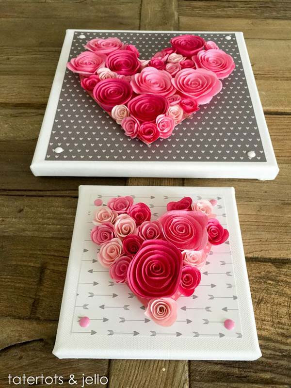Valentines Day Craft Projects
 32 Easy and Cute Valentines Day Crafts Can Make Just e