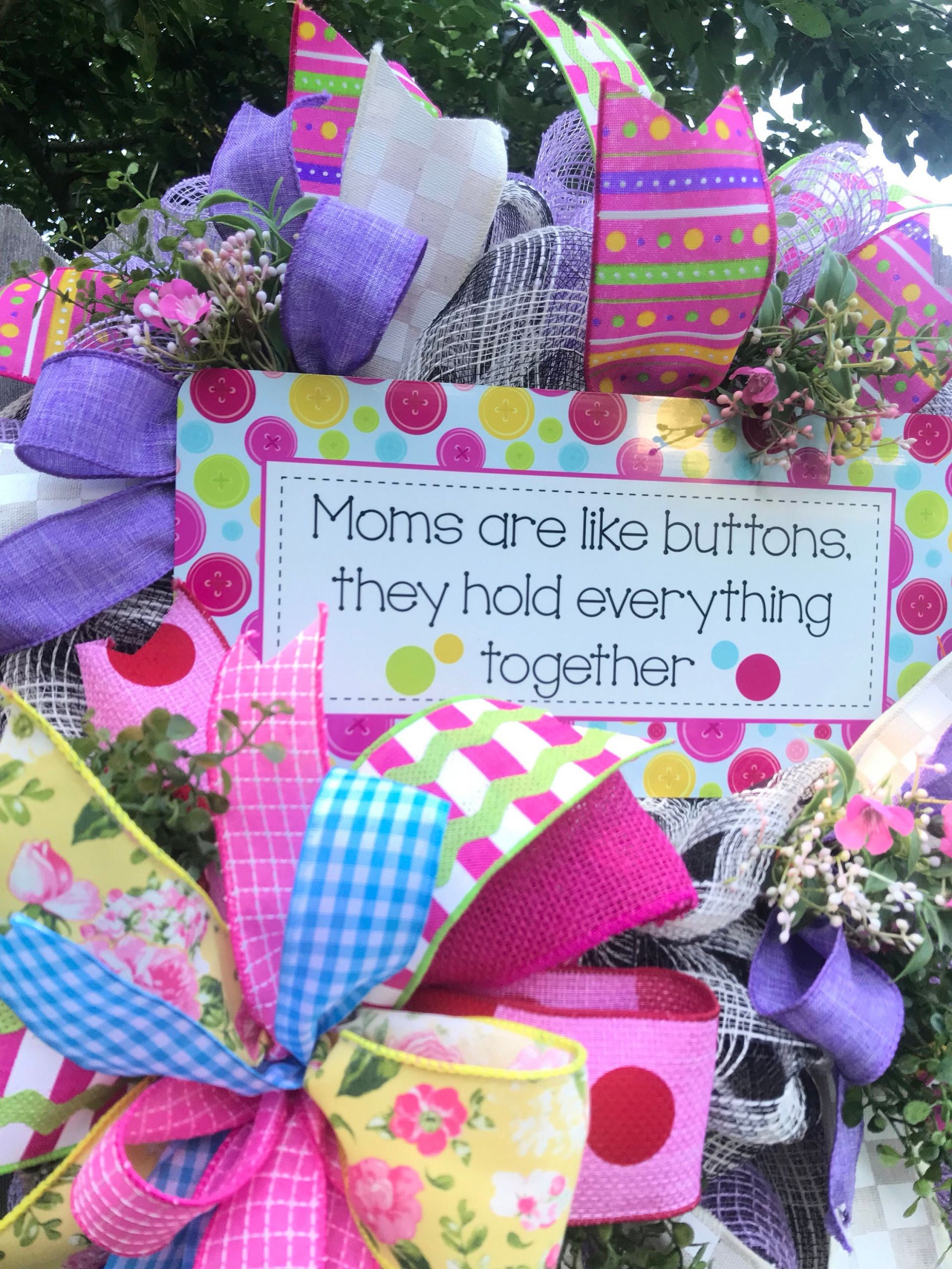 Valentines Day Gifts For Mom
 Spring Wreath for front door Valentines Gift for her