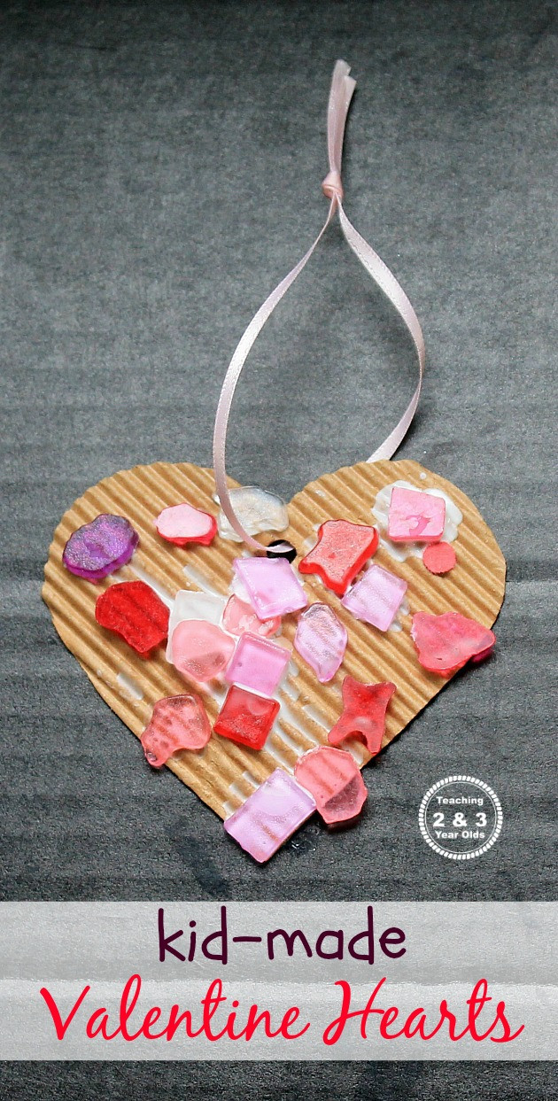 Valentines Day Ideas For Preschool
 Simple Heart Craft for Preschoolers